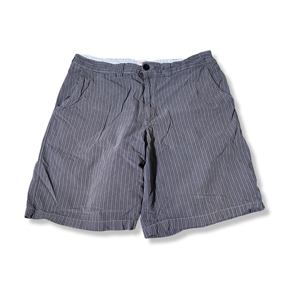 Mossimo Denim Other - Vintage Stripe Plaid Grey Mossimo Supply Shorts Size W36